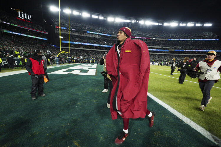 Turnovers doom Commanders as rookie QB Jayden Daniels falls short of making the Super Bowl